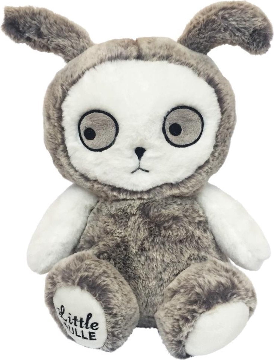 Luckyboysunday Knuffelkonijn Junior 30 Cm Polyester Grijs