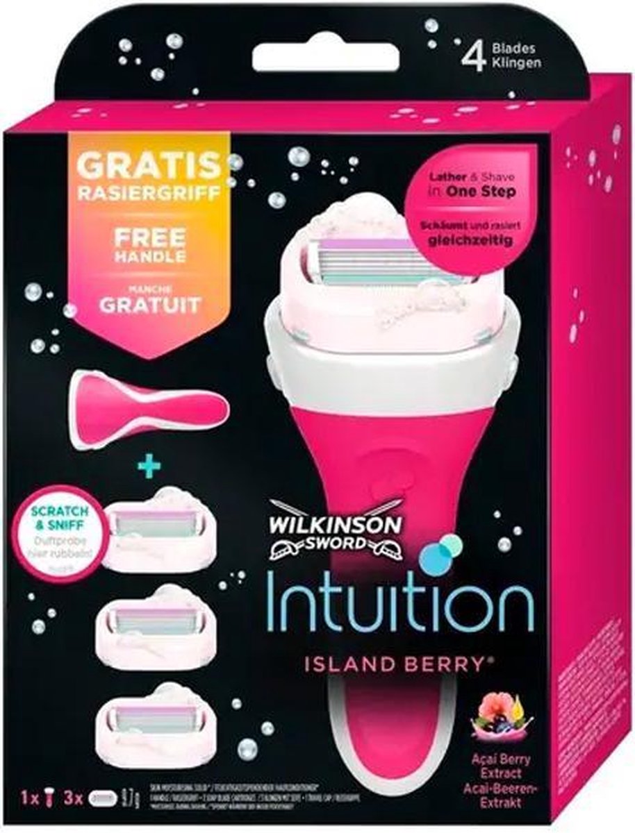 Wilkinson Intuition Scheerapparaat - 3 Mesjes