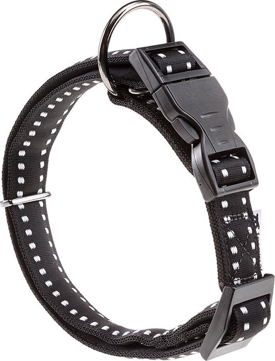 Ferplast Klikhalsband Honden Cricket 50 Cm Nylon Zwart