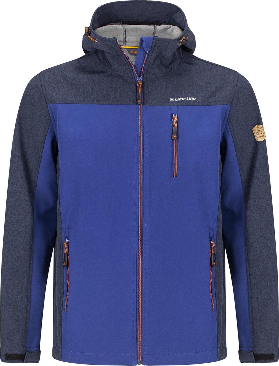 Life-Line Dartlo Jas - Heren Outdoor Softshell Jas - Gevoerde Wandeljas