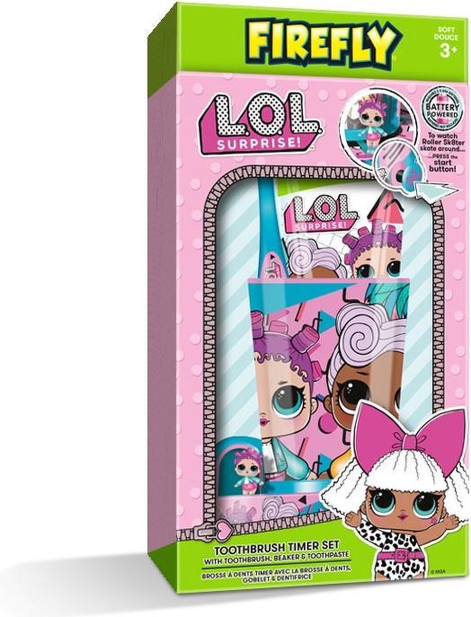 LOL timer geschenk set incl. tandenborstel