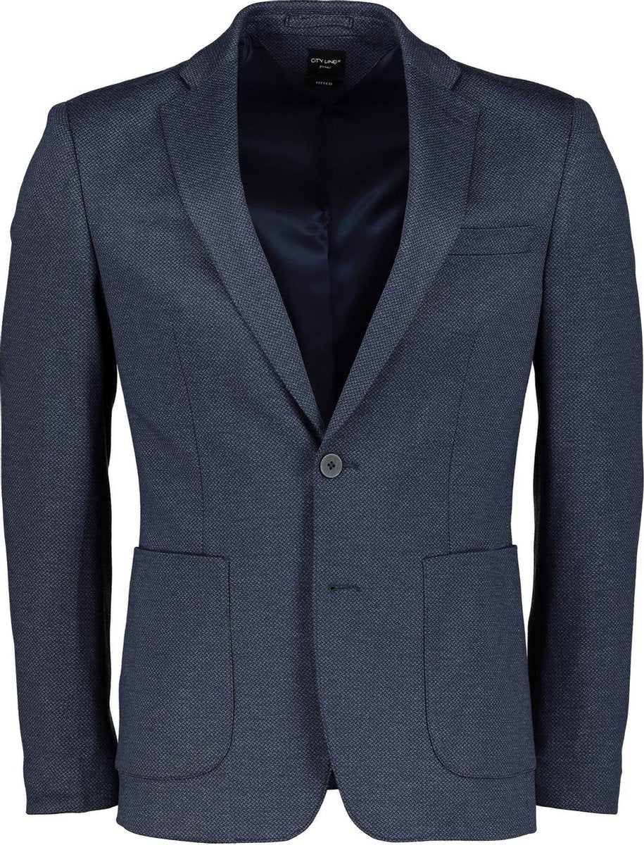 City Line By Nils Colbert - Slim Fit - Blauw - 52