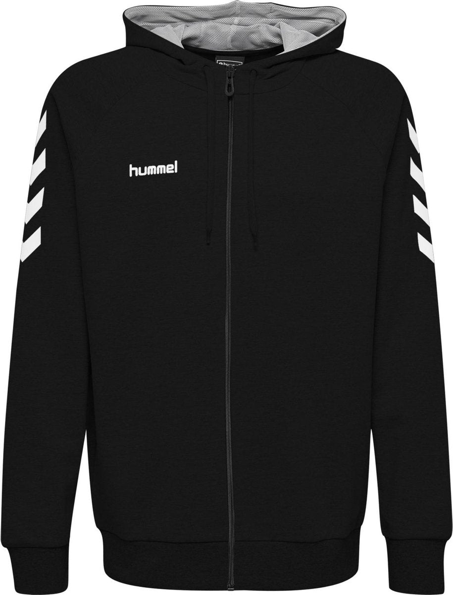 Hummel Hummel Go Cotton Sportvest - Maat S  - Mannen - zwart/wit