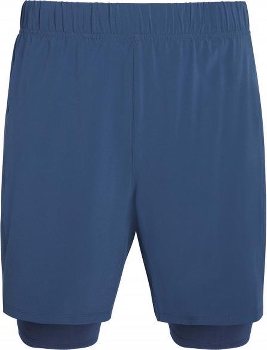 Saucony 2-in-1 7'' Short Heren - blauw - maat XL