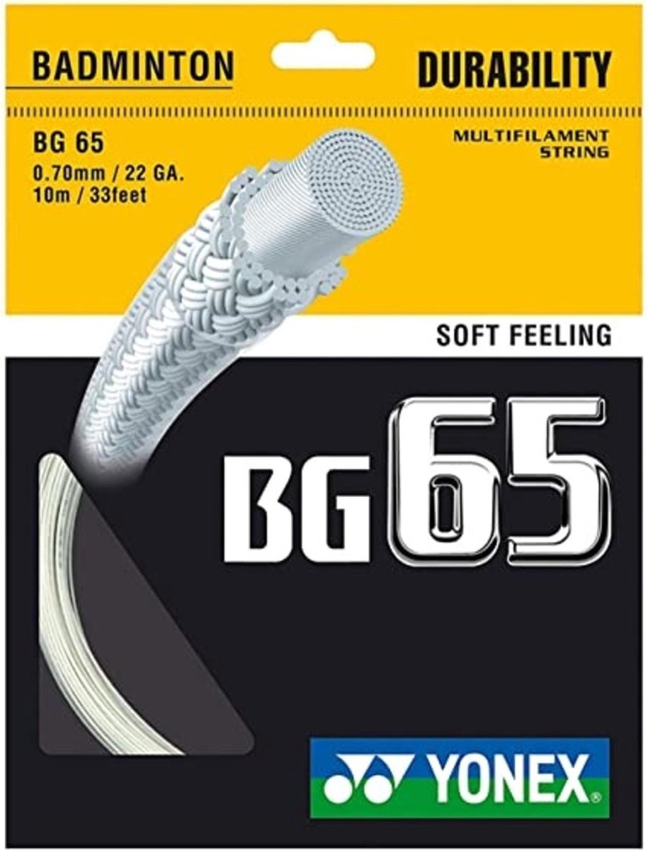 Yonex BG 65 wit set