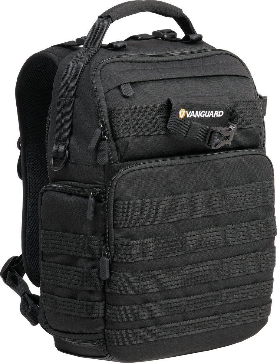 Vanguard VEO Range T37M BK | Camera Rugtas | 1 body 4-5 lens | Airproof | Zwart |