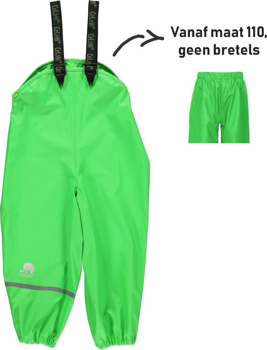 CeLavi Regenbroek kinderen - Groen - maat 140 (140-146cm)