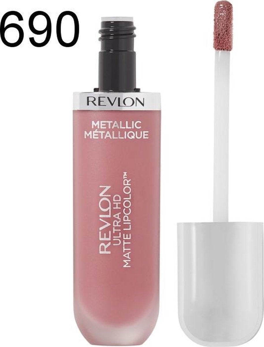 Revlon Ultra HD Matte Metallic Lipcolor - 690 Gleam