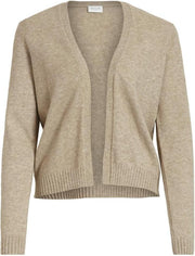Viril Short L/s Knit Cardigan-noos 14060800 Natural Melange