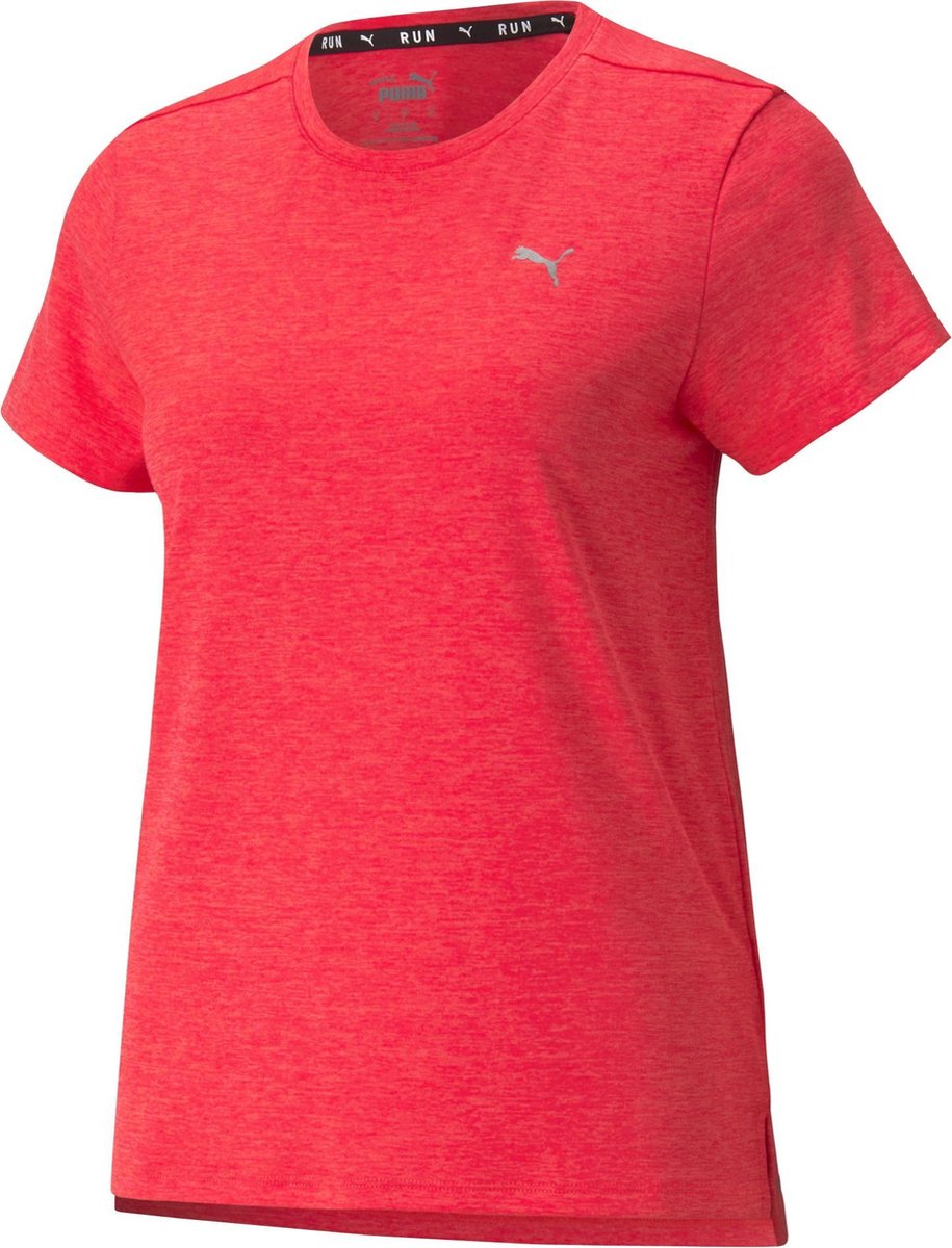 PUMA Run Favorite Heather Sportshirt Dames - Maat M
