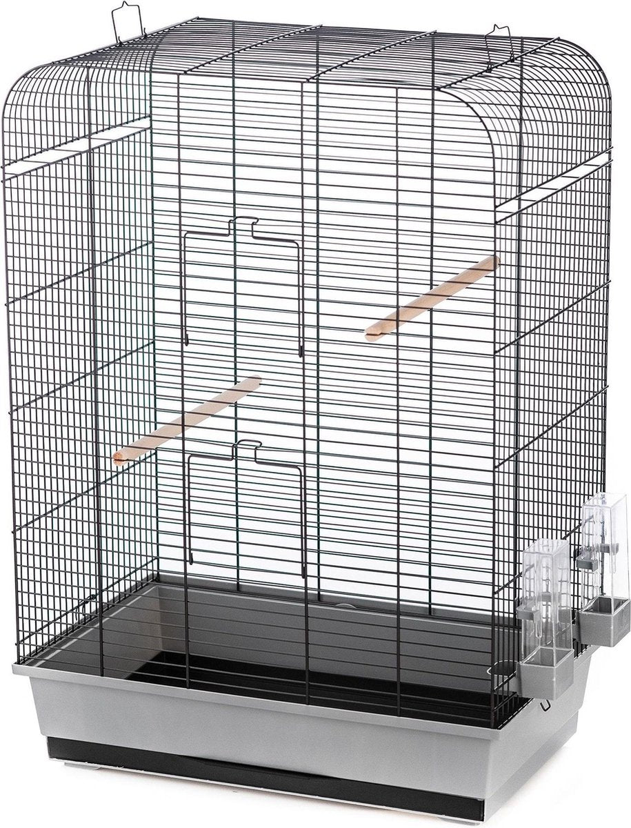 54740 -  Vogelkooi Noor Grijs/Zwart