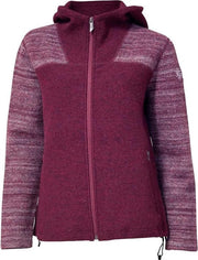 Ivanhoe Outdoorvest Annie Dames Wol Bordeaux Maat 44