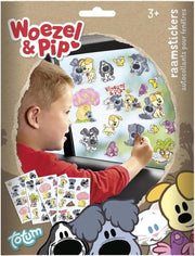Totum Woezel en Pip Raamstickers