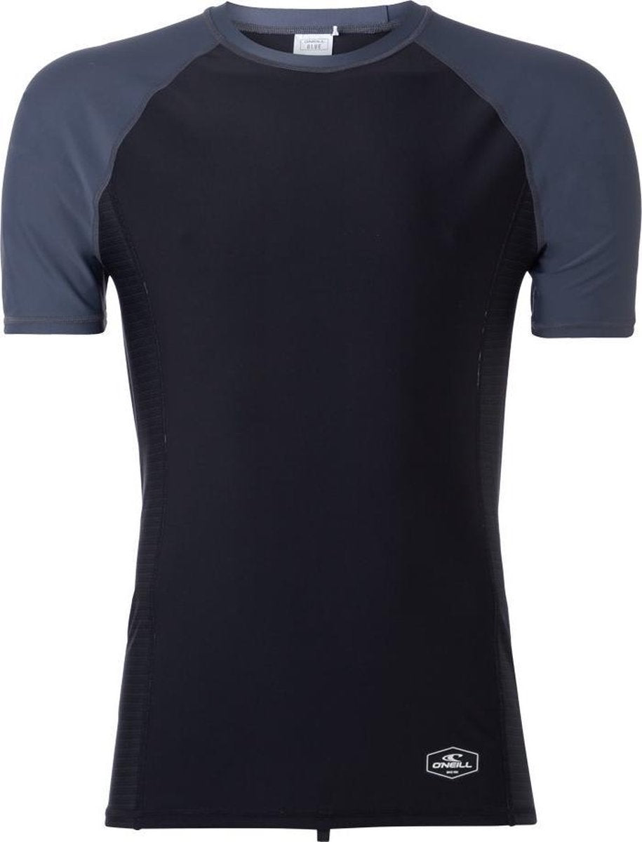 O'Neill - UV-shirt met korte mouwen voor heren - Print - Zwartgrijs - maat L