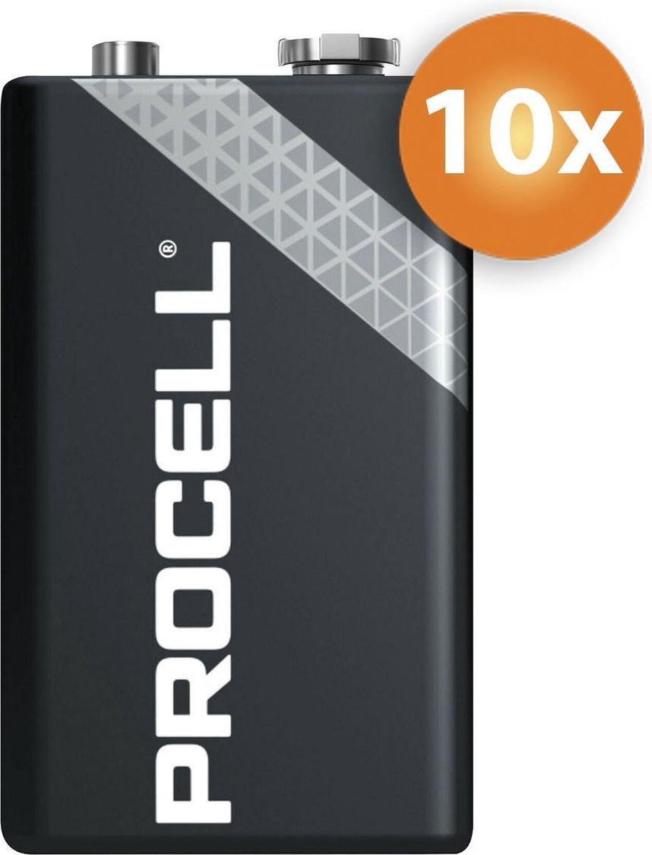 Procell Alkaline  9V / 6LR61 - 10 pack -