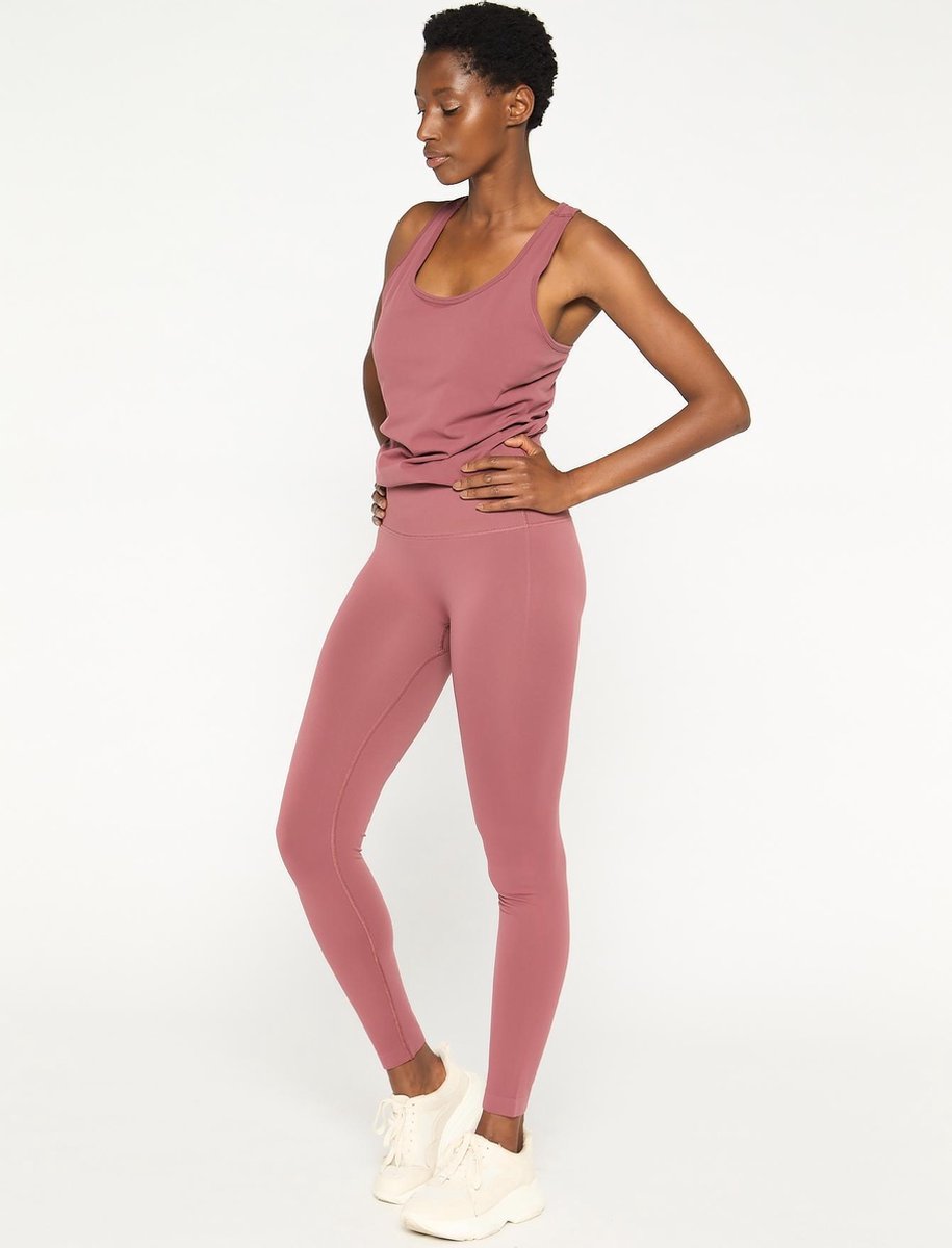 Legging met hoge taille - Roze