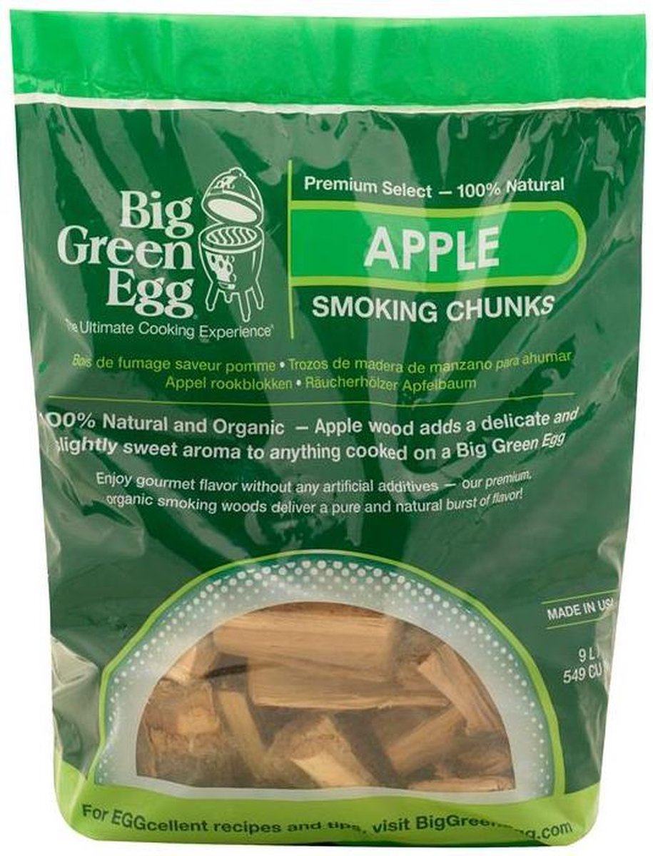 Big Green Egg - BIG GREEN EGG WOOD CHUNKS APPLE