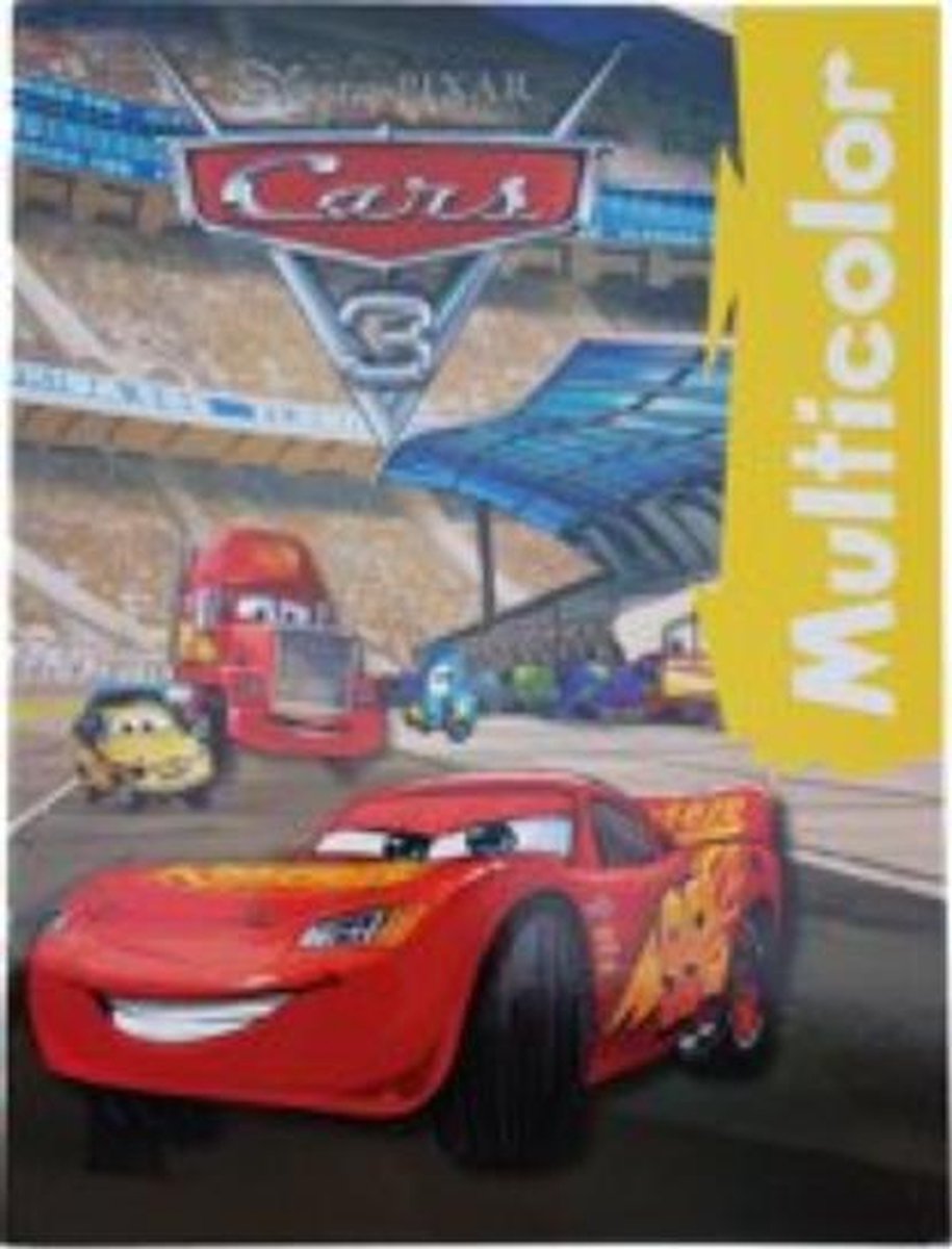 kleurboek disney cars 3