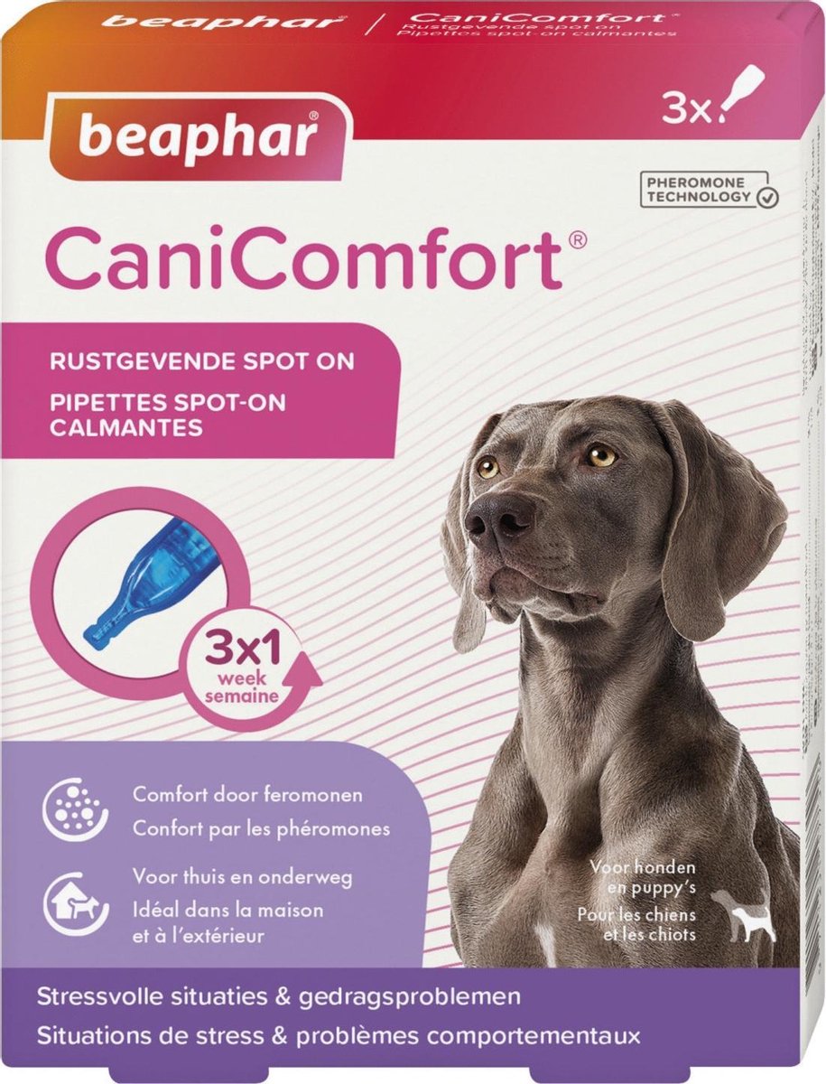 Beaphar canicomfort spot on 3 pipetten