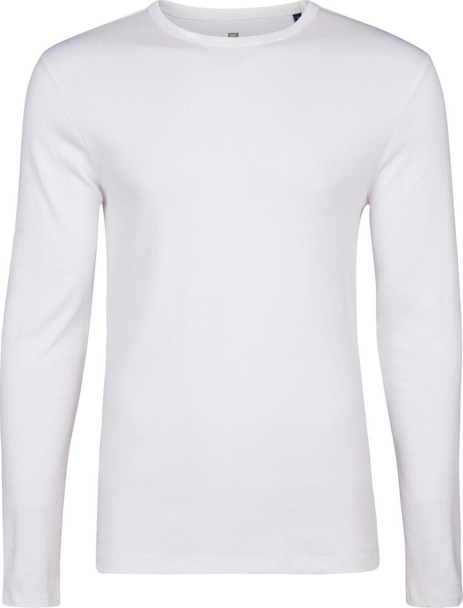 WE Fashion Heren T-shirt met biologisch katoen - Maat M
