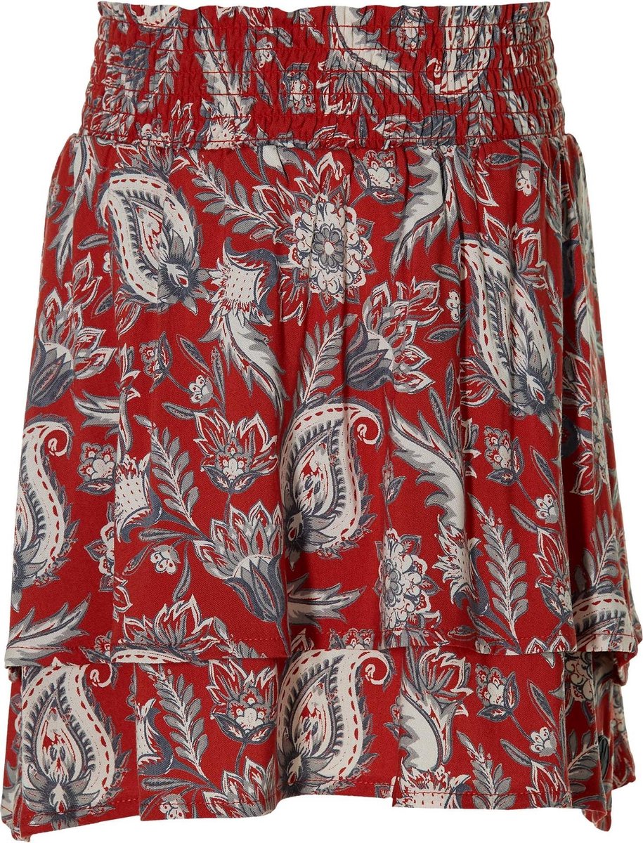 Levv Rok Mirjam Stone Red Paisley - Maat 134/140