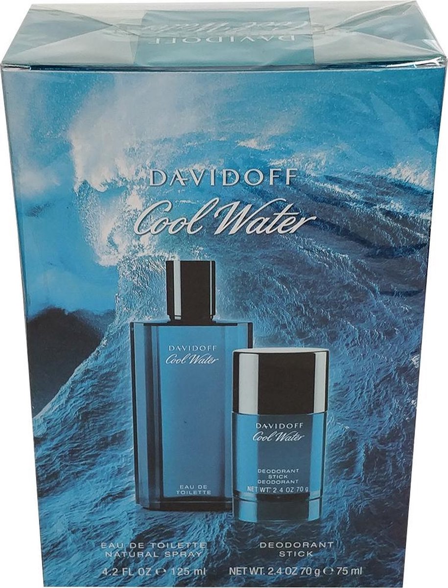 Davidoff - Eau de toilette - Cool water 125ml eau de toilette + 75ml deostick - Gifts ml