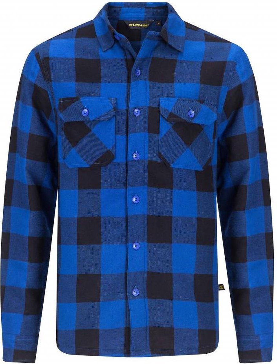 Life-Line Joris Blouse - Heren Outdoor Overhemd - Gevoerd Shirt