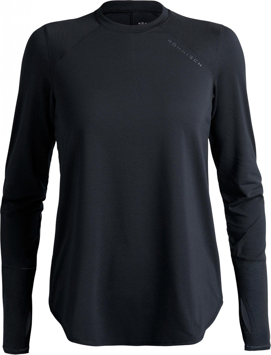 Röhnisch Sportshirt Clara Dames Polyester/elastaan Zwart Mt 3xl
