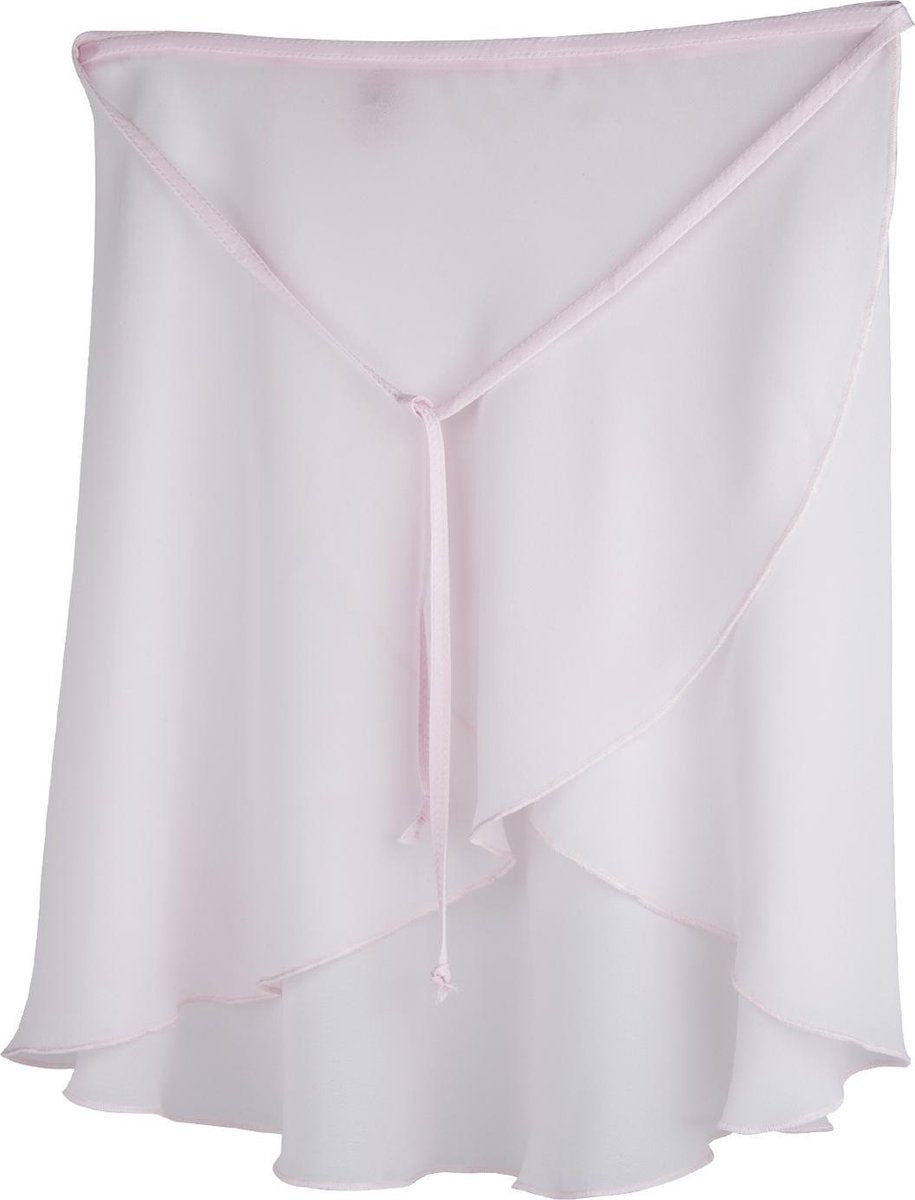 Balletrokje Wikkelrok R3050 dans sport fitness gymnastiek roze maat 164