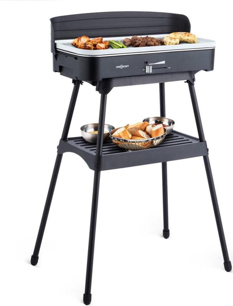 oneConcept Porterhouse electrogrill tafelbarbecue 