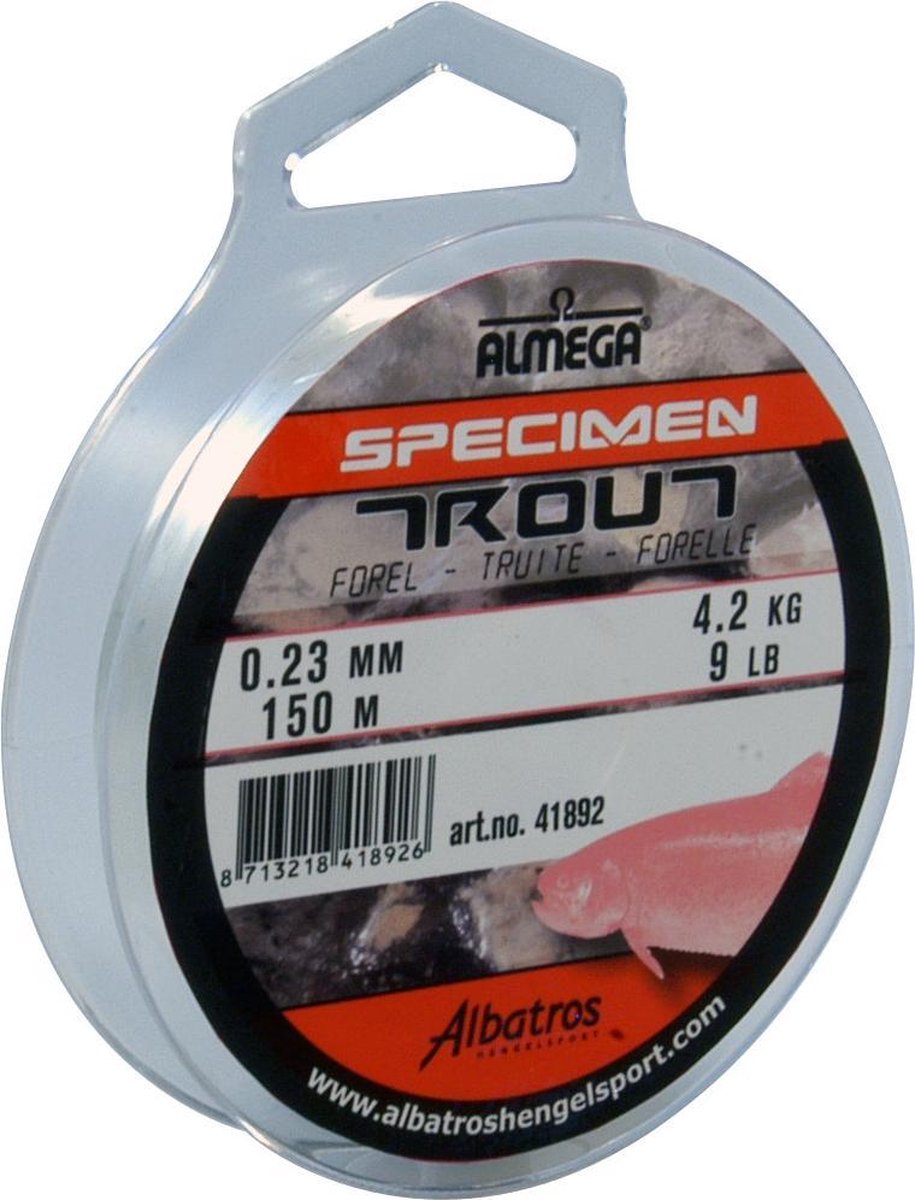 Albatros Almega Trout - Vislijn - 0.18 mm - 2.60 kg - 150 m