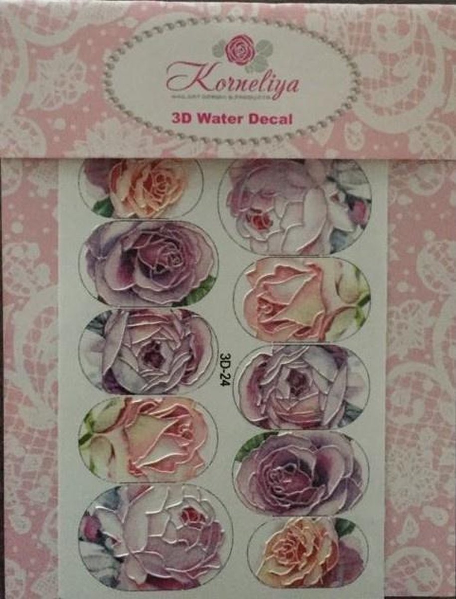 Korneliya 3D Waterdecal - 3D 024