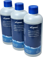 Delonghi Original EcoDecalk DLSC500 / AEG Vloeibare Ontkalker (3x 500ml) voor koffiemachines van AllSpares
