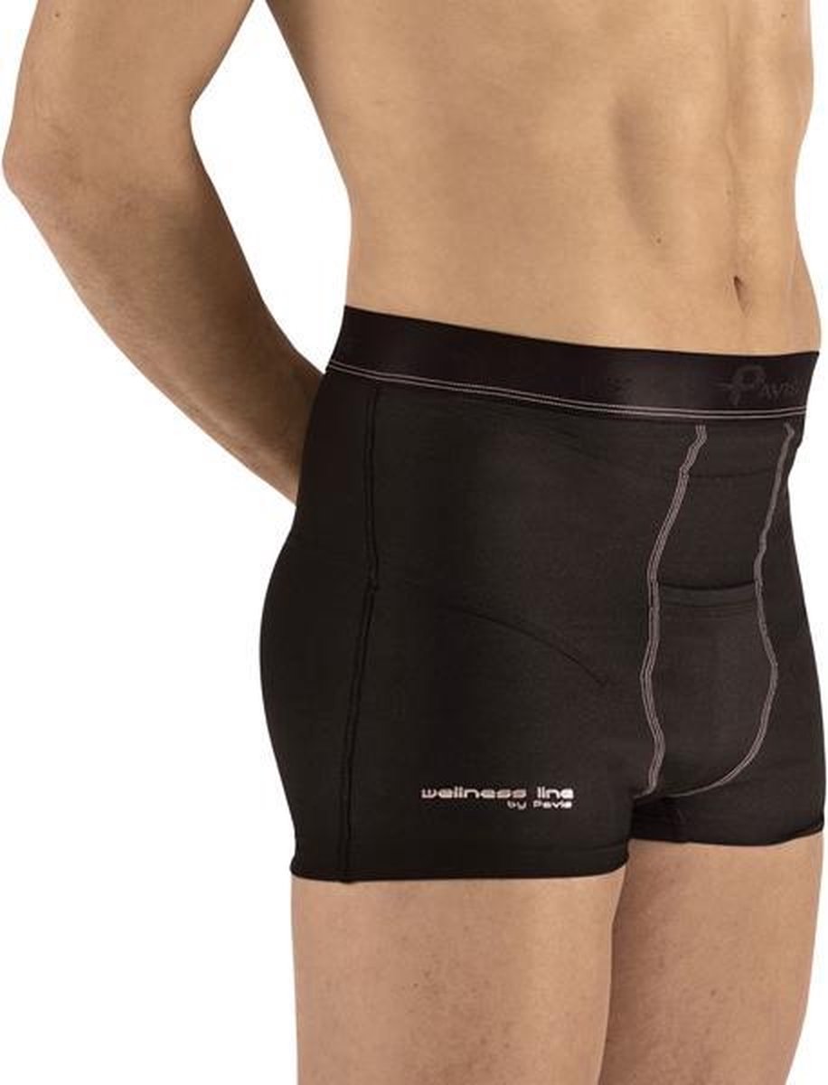 Pavis Liesbreukband boxer -  Twee pads - Voorkomt terugkeren breuken - Maat S