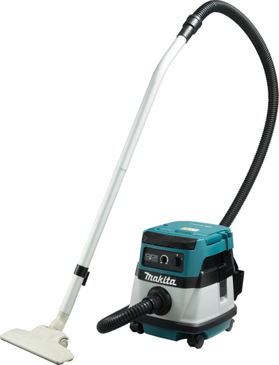 Makita DVC860LZ 36V (2 x 18V) Li-Ion accu bouwstofzuiger body - 8L - netstroom & accu