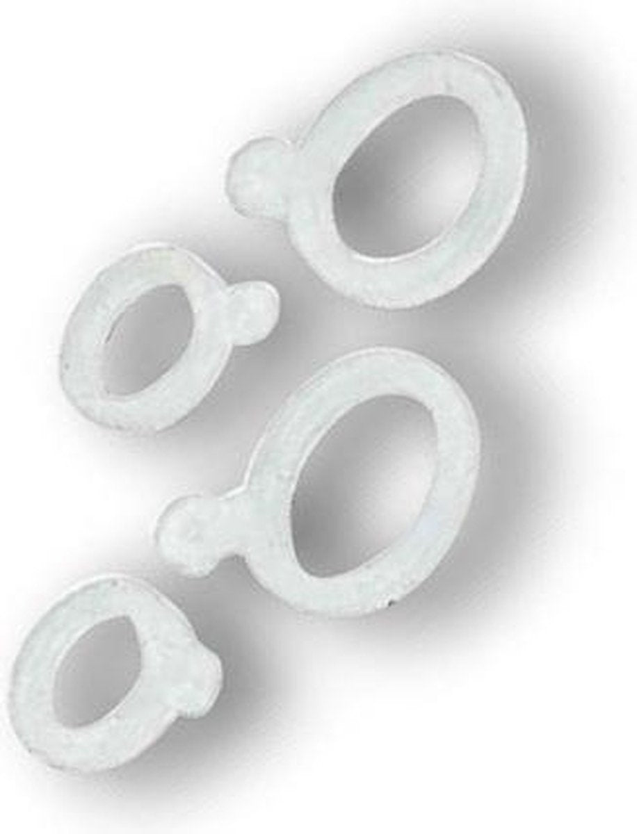 Aasringen - maat M - 10 x 10 stuks
