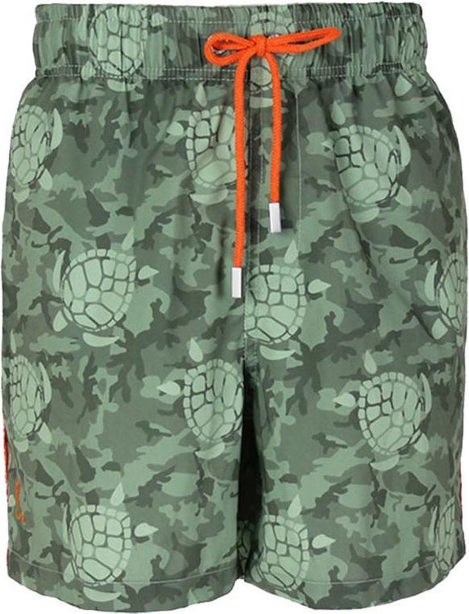 Ramatuelle - Heren - North Sea Zwembroek Schildpad - Groen - XL