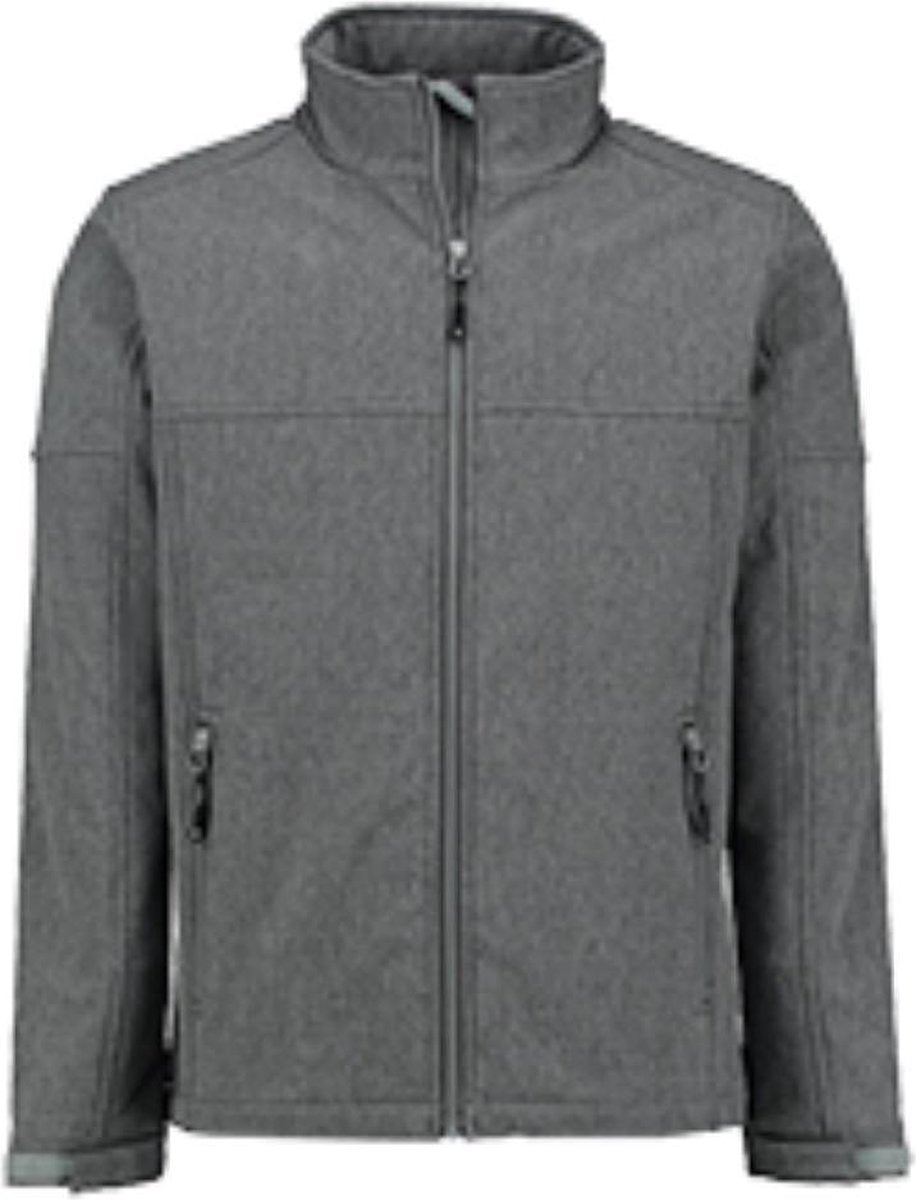 Kjelvik softshell jas Odense ash grey - maat M