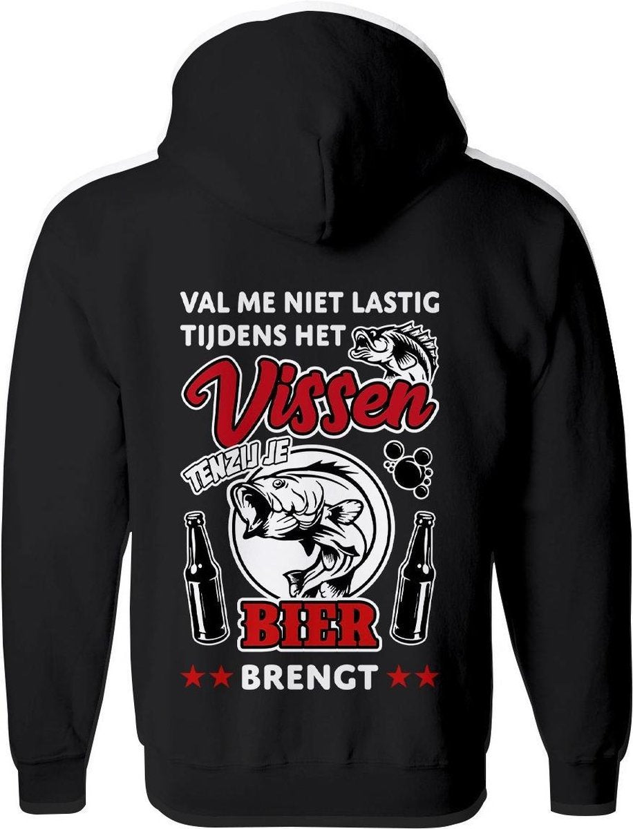 Val me niet lastig tijdens het vissen