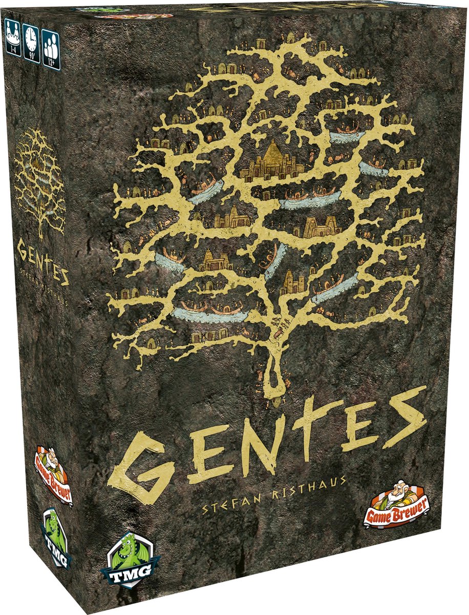 Game Brewer - Gentes - Bordspel - NL/FR - 1 tot 4 spelers - 90 minuten