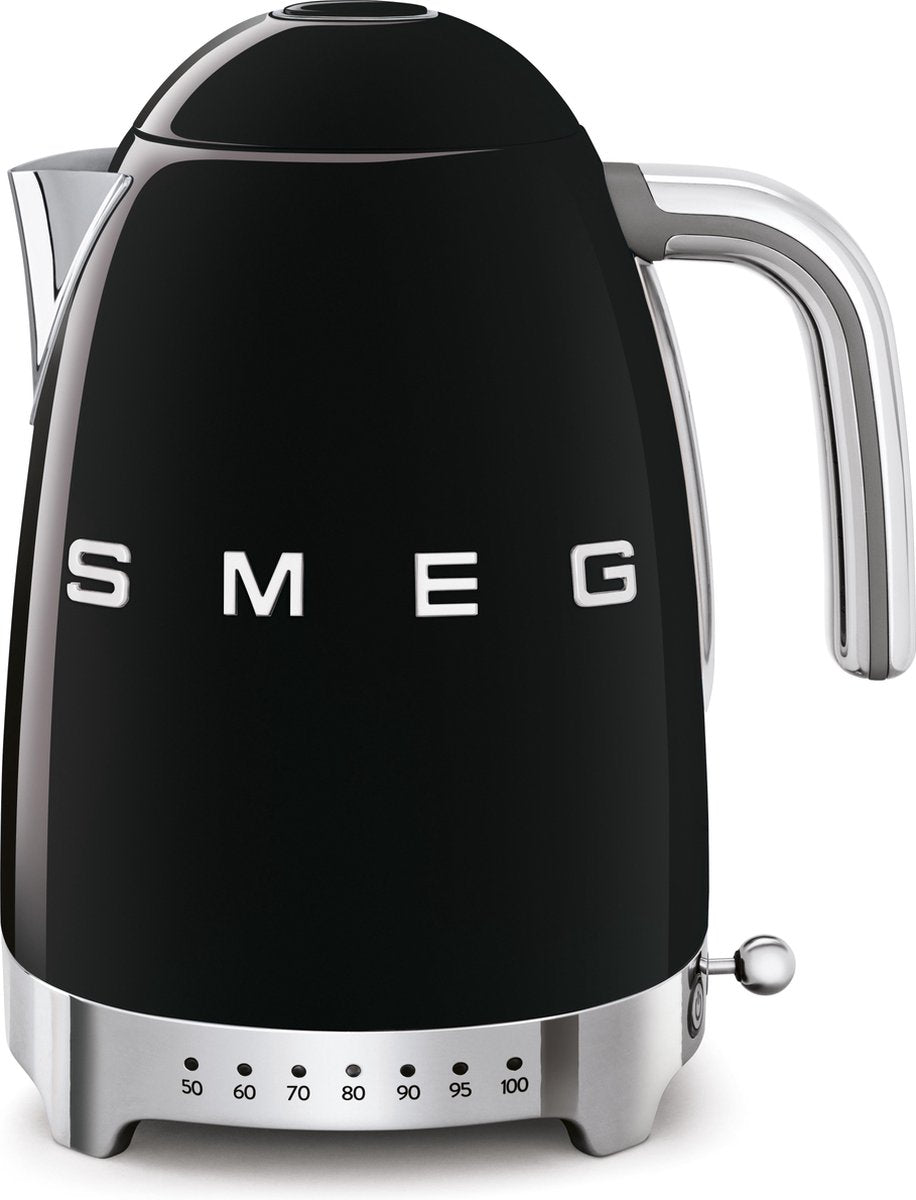 Smeg KLF04BLEU - Waterkoker - Zwart