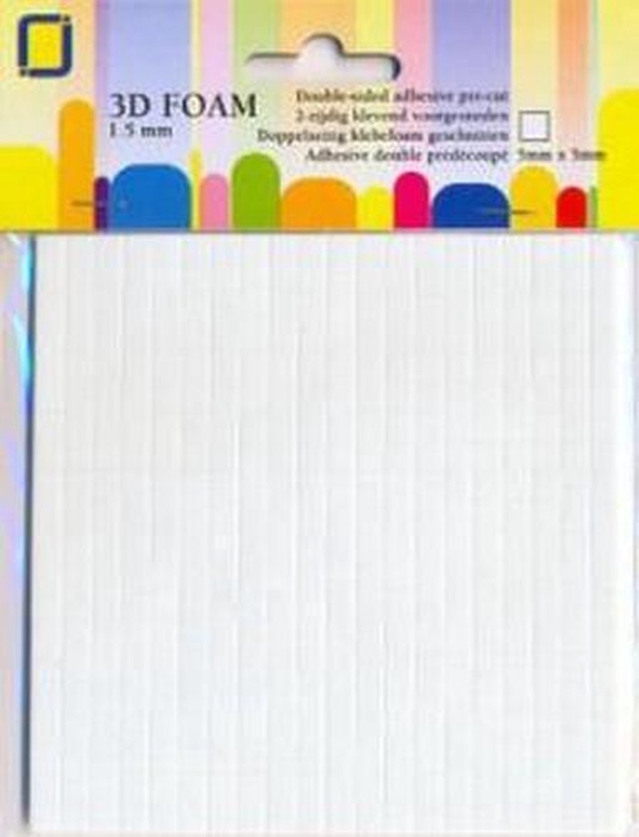 Simple Art JeJe Foamblokjes met een dikte van 1