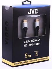 JVC HDMI kabel HDMI ULTRA HD 4K GOLD CONNECTORS 5M