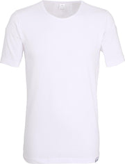Gotzburg heren T-shirt slim fit O-hals 95/5 (1-pack) - heren ondershirt stretchkatoen - wit -  Maat: XL