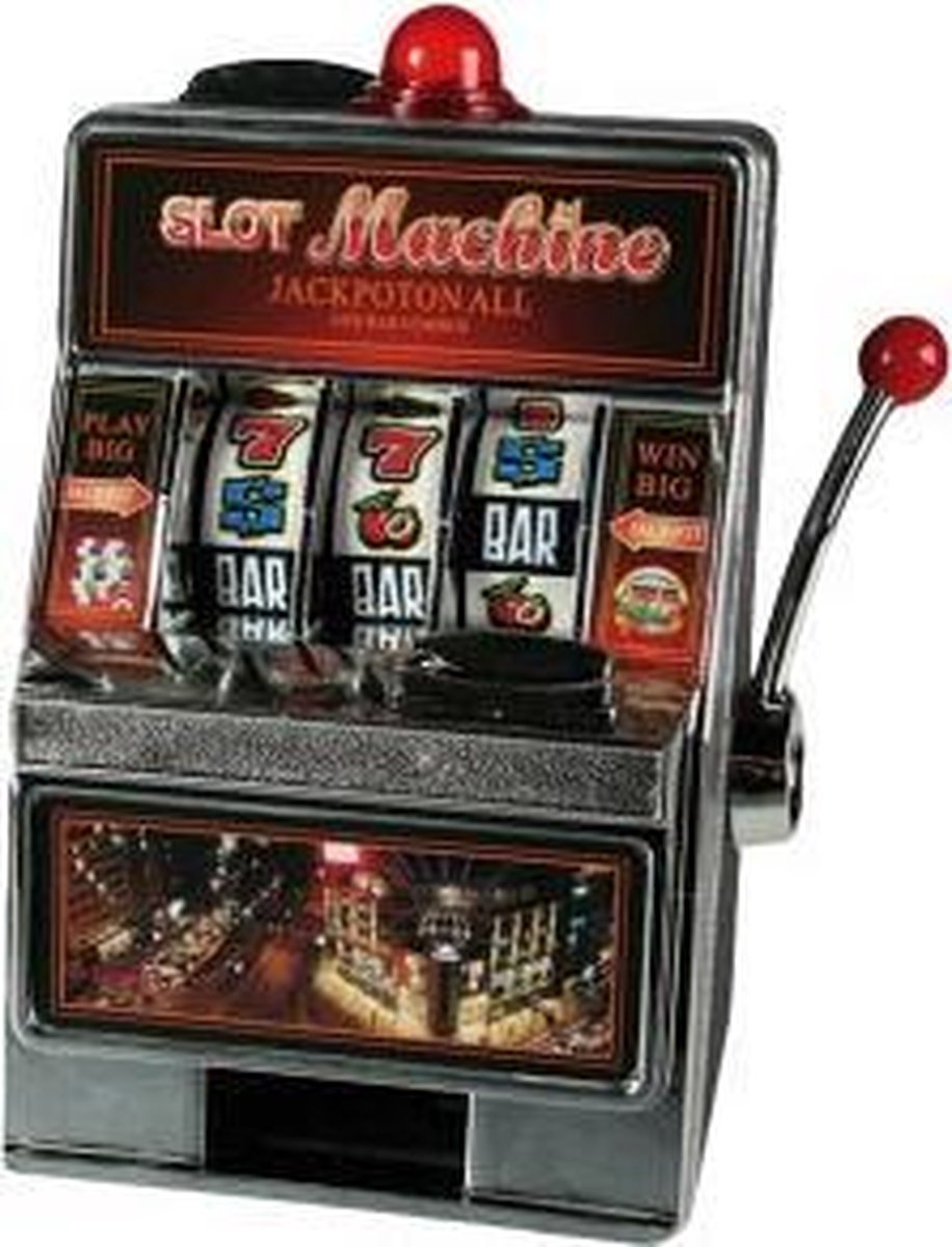 Gokkast spaarpot en speelautomaat