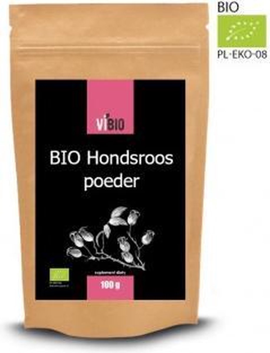 BIO Hondsroos poeder 100g