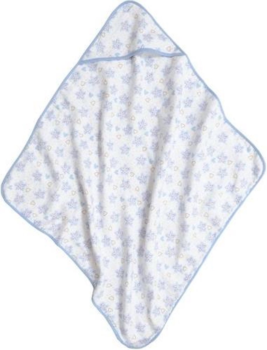 Badcape 80x80cm hydrofiel Star boy