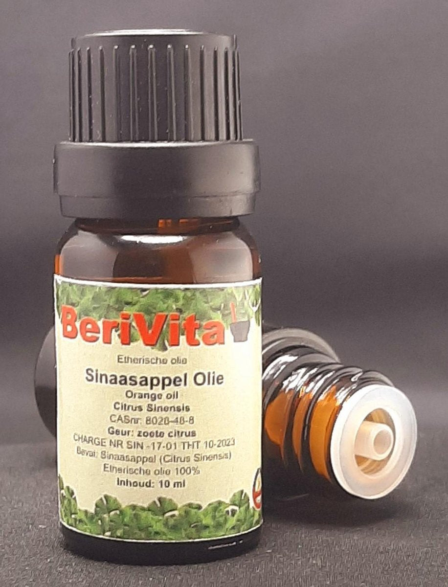 Sinaasappelolie 100% 10ml - Etherische Olie