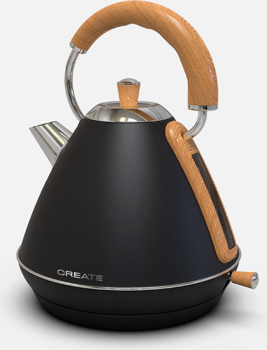 IKOHS Waterkoker - 1.7 Liter - Bruin/Zwart