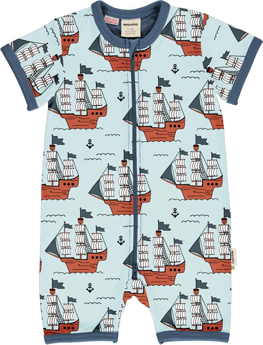 Rompersuit SS PIRATE ADVENTURES 86/92